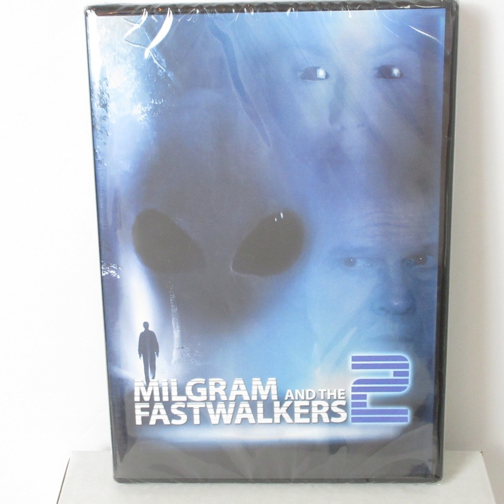 Milgram and the Fastwalkers 2 DVD New Sealed Sci Fi Suspense Thriller Movie Film